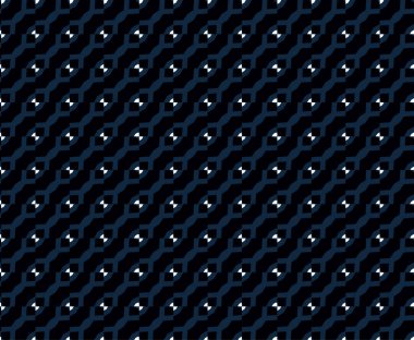 Kusursuz geometrik süslemeli desen, vektör 