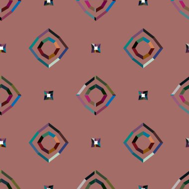 soyut vektör sanatı, geometrik şekiller, uzay dokusunu kopyala