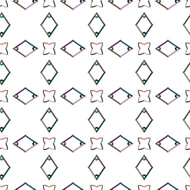 soyut kaleydoskop kumaş dikişsiz arkaplan, vektör illüstrasyonu