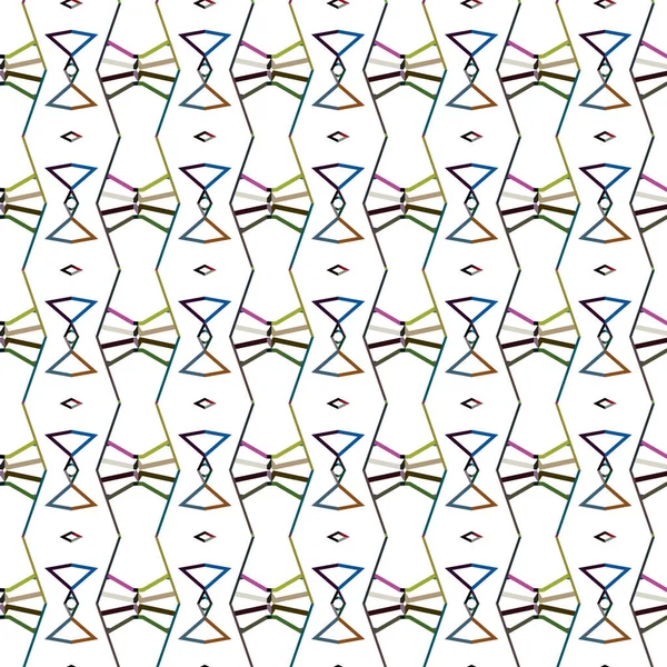 Fondo Abstracto Patrón Ornamental Geométrico Sin Costuras — Archivo Imágenes Vectoriales