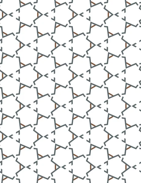 Безшовний Геометричний Орнаментальний Малюнок Вектор — стоковий вектор