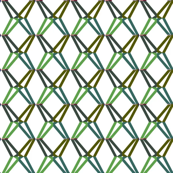 Fondo Abstracto Patrón Ornamental Geométrico Sin Costuras — Vector de stock