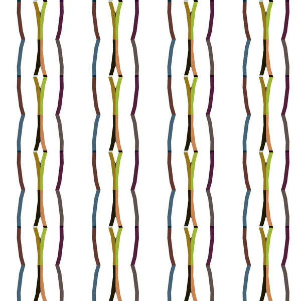 Fondo Abstracto Patrón Ornamental Geométrico Sin Costuras — Archivo Imágenes Vectoriales