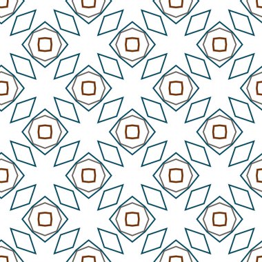 soyut geometrik süslemeli desen, vektör 