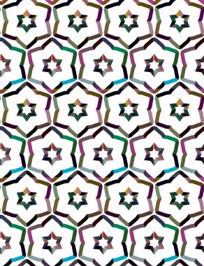  Soyut arkaplan. Kusursuz geometrik süslemeli desen.