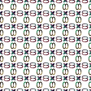 soyut kaleydoskop kumaş dikişsiz arkaplan, vektör illüstrasyonu