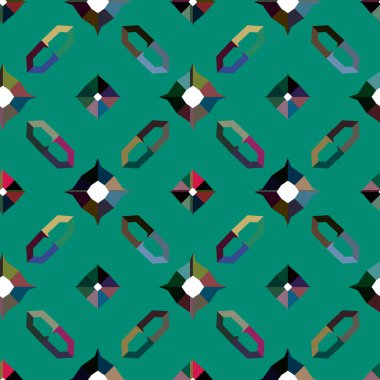 soyut vektör sanatı, geometrik şekiller, uzay dokusunu kopyala