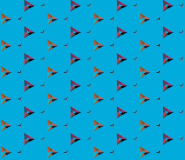  Soyut arkaplan. Kusursuz geometrik süslemeli desen.