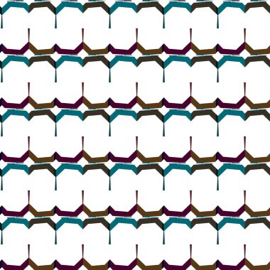 Vektör çizimi, geometrik dikişsiz arkaplan