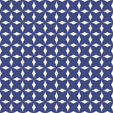 Süslü geometrik dikişsiz desen, vektör 