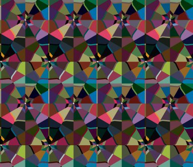 soyut vektör sanatı, geometrik şekiller, uzay dokusunu kopyala