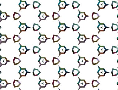 soyut vektör sanatı, geometrik şekiller, uzay dokusunu kopyala