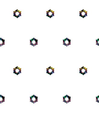 soyut kaleydoskop kumaş dikişsiz arkaplan, vektör illüstrasyonu