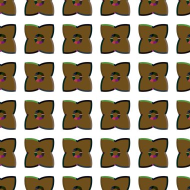 Vektör çizimi, geometrik dikişsiz arkaplan