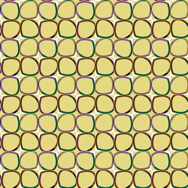 Fondo Abstracto Patrón Ornamental Geométrico Sin Costuras — Archivo Imágenes Vectoriales