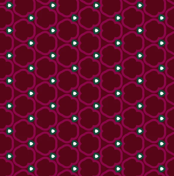 Fondo Abstracto Patrón Ornamental Geométrico Sin Costuras — Vector de stock