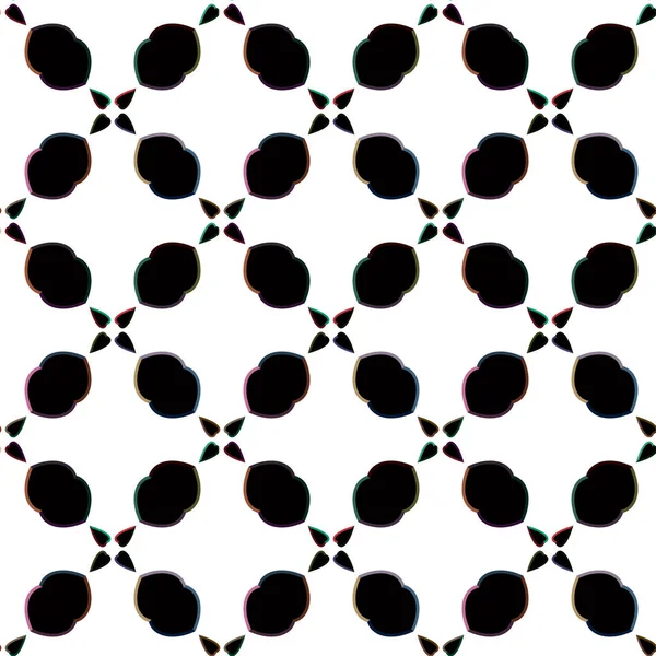 Fond Abstrait Motif Ornemental Géométrique Sans Couture — Image vectorielle