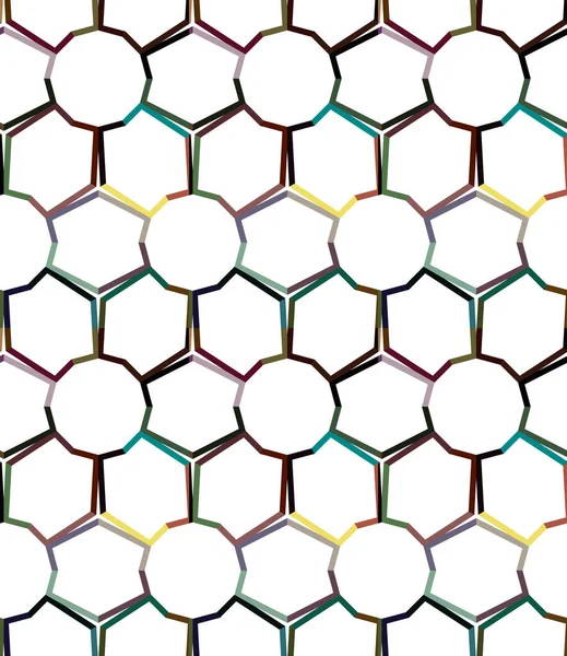 Abstrakter Hintergrund Nahtlose Geometrische Ziermuster — Stockvektor