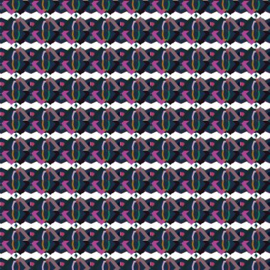 Vektör çizimi, geometrik dikişsiz arkaplan