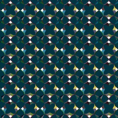 Vektör çizimi, geometrik dikişsiz arkaplan