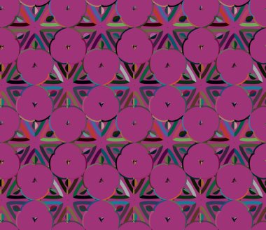 soyut vektör sanatı, geometrik şekiller, uzay dokusunu kopyala