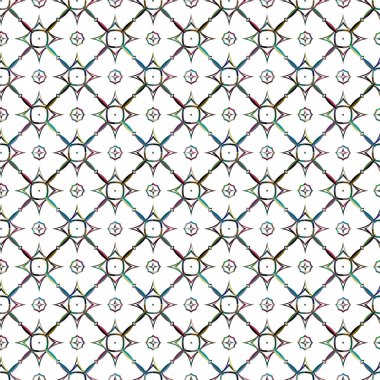 soyut vektör sanatı, geometrik şekiller, uzay dokusunu kopyala