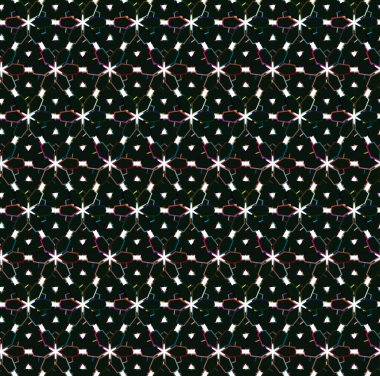 Kusursuz arkaplanı olan soyut grafik deseni