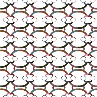 soyut vektör sanatı, geometrik şekiller, uzay dokusunu kopyala