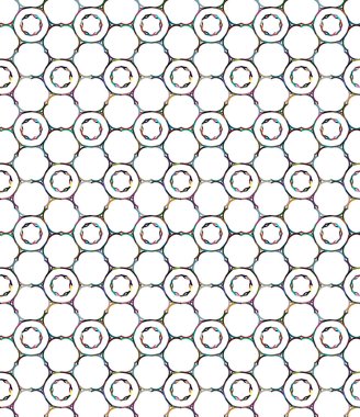Vektör çizimi, geometrik dikişsiz arkaplan