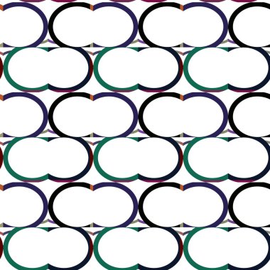 Vektör çizimi, geometrik dikişsiz arkaplan