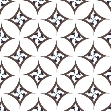 Vektör çizimi, geometrik dikişsiz arkaplan