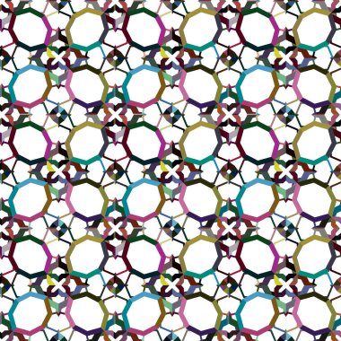  Soyut arkaplan. Kusursuz geometrik süslemeli desen.