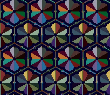 soyut vektör sanatı, geometrik şekiller, uzay dokusunu kopyala