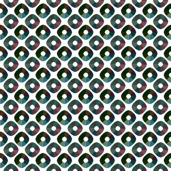 Fond Abstrait Motif Ornemental Géométrique Sans Couture — Image vectorielle