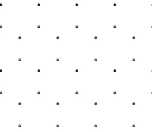 Vektorillustration Geometrischer Nahtloser Hintergrund — Stockvektor