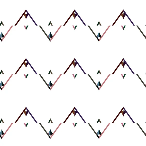 Abstrakcyjne Tło Bezszwowy Geometryczny Wzór Dekoracyjny — Wektor stockowy