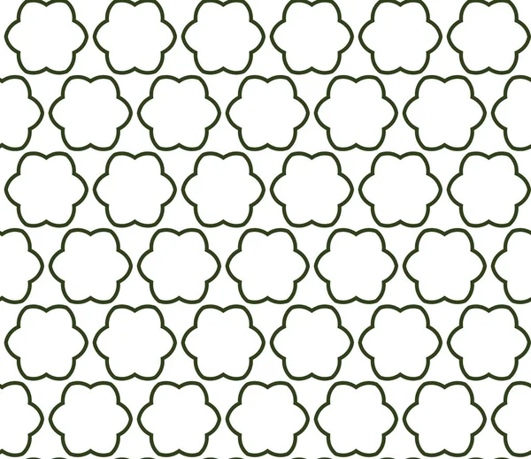 Motif Décoratif Géométrique Sans Couture Vecteur — Image vectorielle