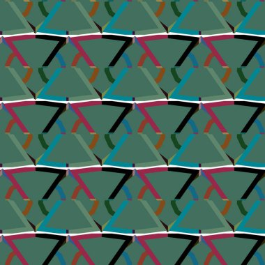  Soyut arkaplan. Kusursuz geometrik süslemeli desen.