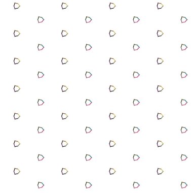  Soyut arkaplan. Kusursuz geometrik süslemeli desen.