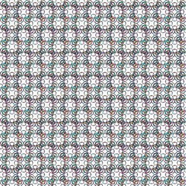 soyut kaleydoskop kumaş dikişsiz arkaplan, vektör illüstrasyonu
