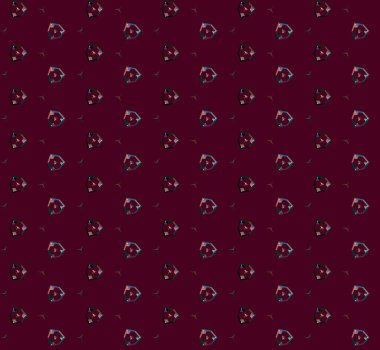 Kusursuz arkaplanı olan soyut grafik deseni