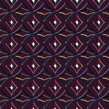  Soyut arkaplan. Kusursuz geometrik süslemeli desen.