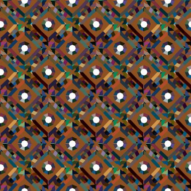 Soyut arkaplan. Kusursuz geometrik süslemeli desen.