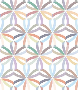 Kusursuz şablon, soyut duvar kağıdı, vektör illüstrasyonu 