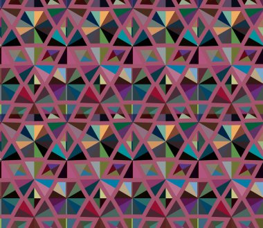 Kusursuz arkaplanı olan soyut grafik deseni