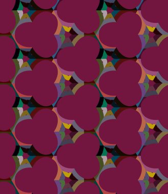 soyut vektör sanatı, geometrik şekiller, uzay dokusunu kopyala