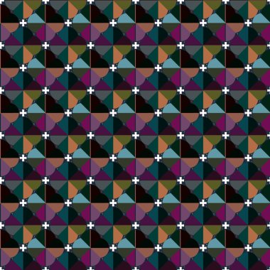  Soyut arkaplan. Kusursuz geometrik süslemeli desen.