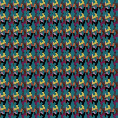 Vektör çizimi, geometrik dikişsiz arkaplan