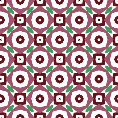 Kusursuz arkaplanı olan soyut grafik deseni