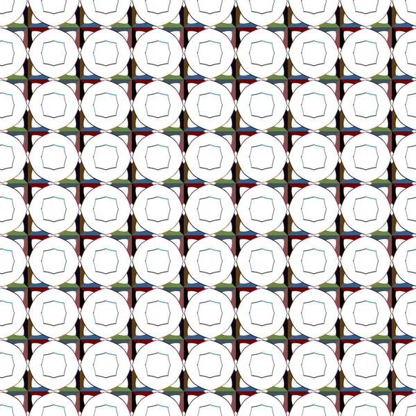 Abstrakter Hintergrund Nahtlose Geometrische Ziermuster — Stockvektor